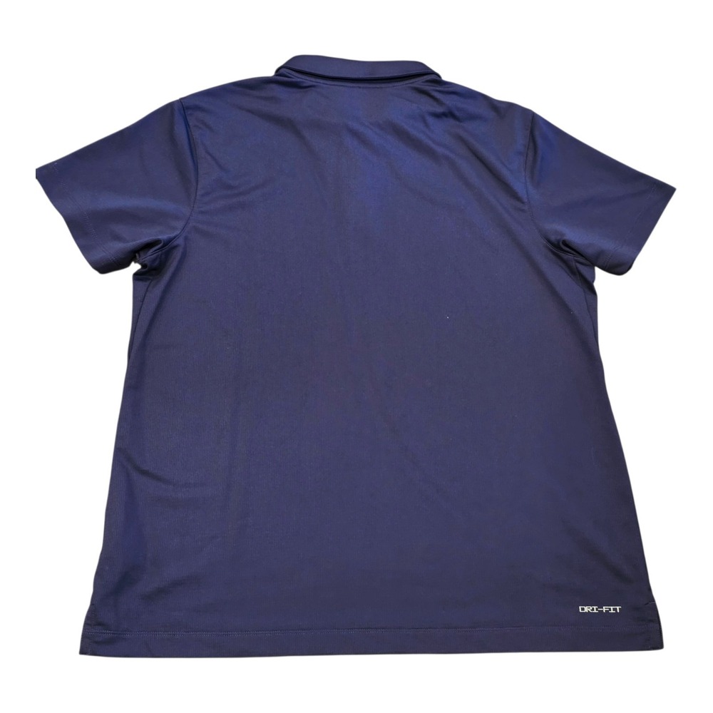 Women's Nike USA Baseball Polo Shirt Dri-Fit Navy Blue Sz Large CU3206-419 - Picture 2 of 2